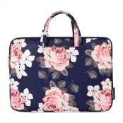 CANVASARTISAN Datorfodral 13"Floral - Blå