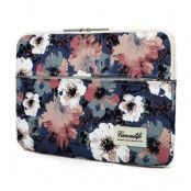 CANVASLIFE Sleeve fodral Macbook Pro 15 Blue Camellia