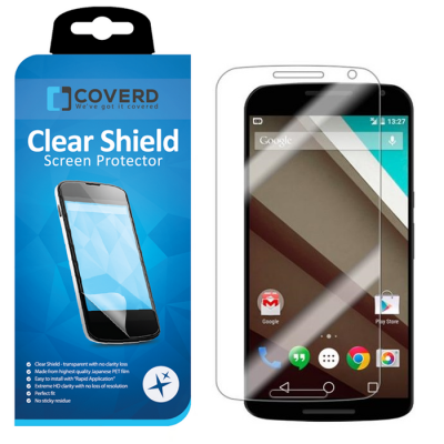 CoveredGear Clear Shield skärmskydd till Google Nexus 6