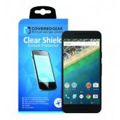 CoveredGear Clear Shield skärmskydd till LG Nexus 5X