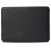 Decoded Leather Frame Sleeve (Macbook Pro 16) - Svart