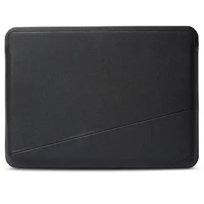 Decoded Leather Frame Sleeve (Macbook Pro 16) - Svart