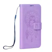 Galaxy S25 Edge Plånboksfodral Mezzo - Dreamcatcher Lila