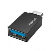 HAMA USB-A Adapter till USB-C USB 3.2 Gen1 - Svart