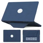Macbook Pro 16""Fodral Kickstand - Marinblå