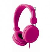 Maxell Spectrum Headphone Färgglatt headset, rosa