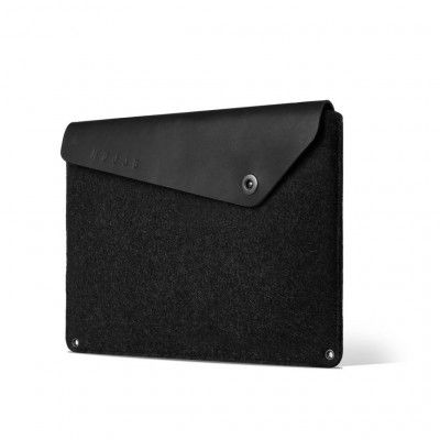 Mujjo Sleeve 12? - Premium-fodral för MacBook med detaljer av äkta läder