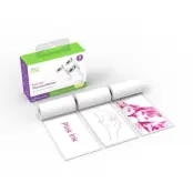 MyFirst Thermal Sticker - Vit med rosa tryck