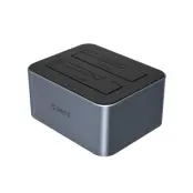 Orico 2-Diskdockningsstation 2.5""/3.5""SATA HDD/SSD