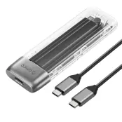 Orico Diskenhet M.2 NVME USB-C 3.2 10Gb/s TXM2-C3 - Grå