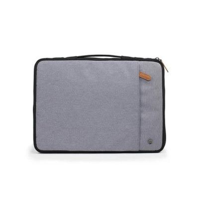 PKG Stuff Sleeve med ficka för MacBook Pro 15 / 16-tums - Ljusgrå