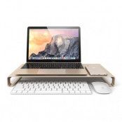 Satechi Aluminum Slim Monitor Stand - Guld