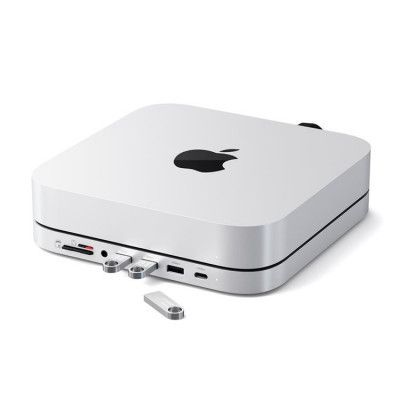 Satechi  Hub för Mac Mini/Studio Med SSD-kortplats