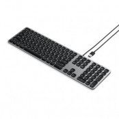 Satechi tangetbord med USB anslutning - Nordisk Layout - Grå
