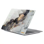 Enkay Marble Case (Macbook Pro 16 (2021-2023)) - Vit/blå