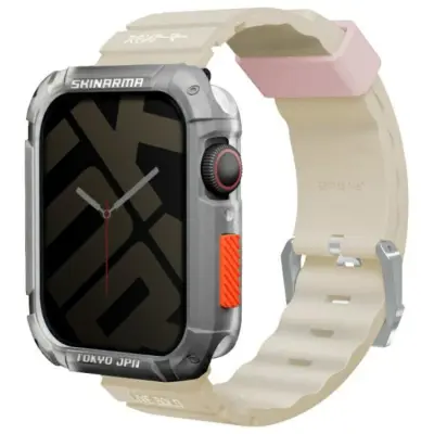 Skinarma Apple Watch (42/44/45mm) Armband Shokku - Beige
