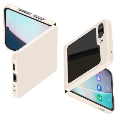 Spigen Galaxy Z Flip 5 Mobilskal Air Skin - Ivory