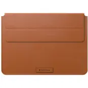 SwitchEasy EasyStand Leather Sleeve (Macbook Pro 15/16) - Brun