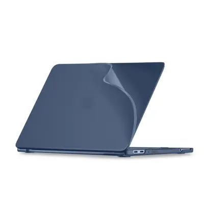 Tech-Protect Fodral För Macbook Neo 13 Soft Shell - Matte Indigo