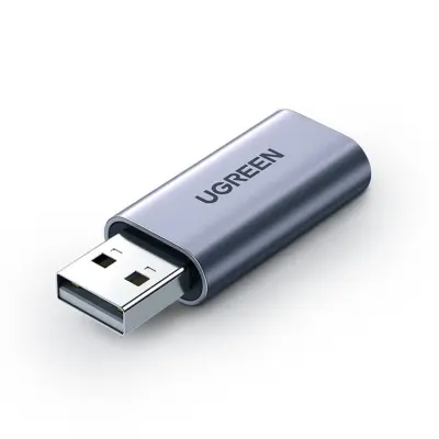 UGreen Adaptrar Audio - Grå