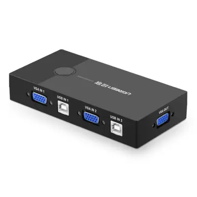 Ugreen Splitter Switch KVM - Svart