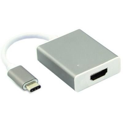 USB Type-C 3.1 till HDMI-Adapter - Silver