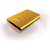 Verbatim extern hårddisk, 500GB, 2,5"", USB 3,0, gul