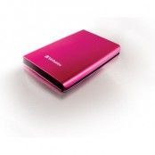 Verbatim extern hårddisk, 500GB, 2,5"", USB 3.0, rosa