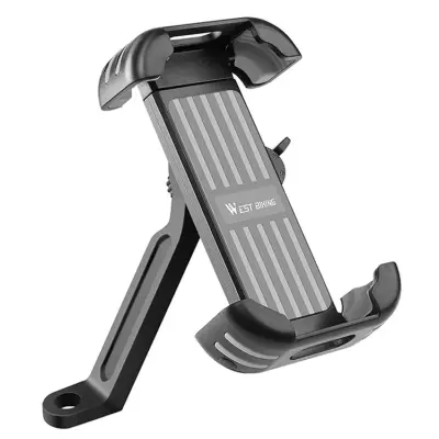 WEST BIKING Cykelhållare för Backspegel - Grå