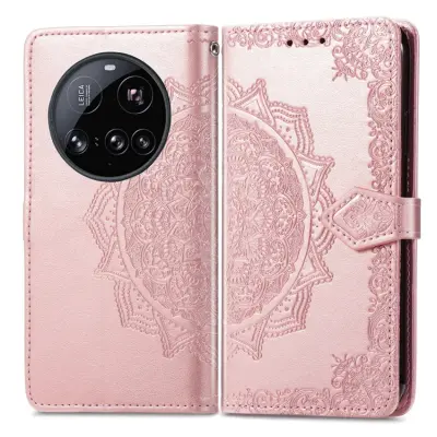Xiaomi 15 Ultra Plånboksfodral Mandala Flower Läder