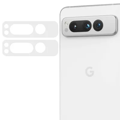 [2-PACK] Google Pixel Fold Kameralinsskydd i Härdat glas - Clear