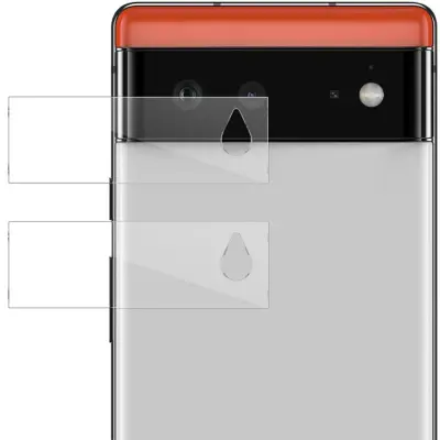 [2-PACK] Kameralinsskydd i Härdat Glas Google Pixel 6 Pro