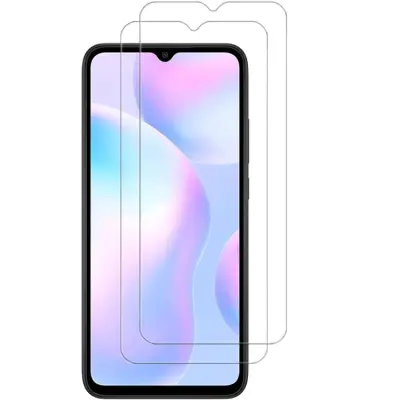 [2-PACK] Xiaomi Redmi 9A/9AT Härdat Glas Skärmskydd - Clear
