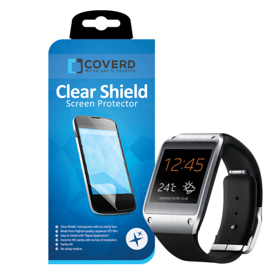 CoveredGear Clear Shield skärmskydd till Samsung Galaxy Gear