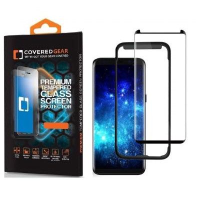 CoveredGear Edge to Edge härdat glas till Samsung Galaxy S8 - Svart