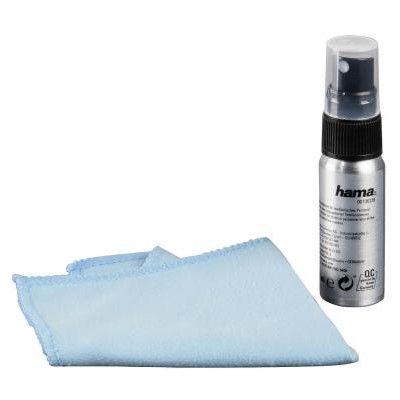 HAMA skärm Rengöring Premium Vätska och Putsduk
