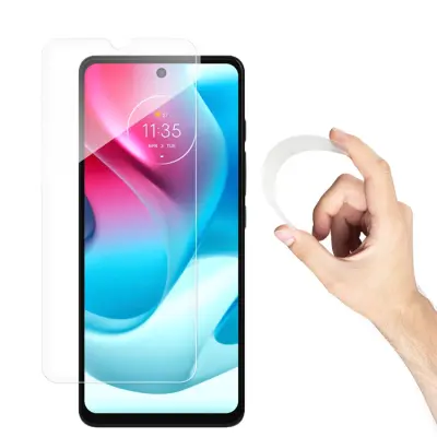Motorola Moto G60s Skärmskydd härdat glas Nano Flexi