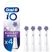 Oral B Borsthuvud iO Radiant 4st - Vit