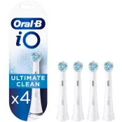 Oral B Borsthuvud iO Ultimate Clean 4st - Vit
