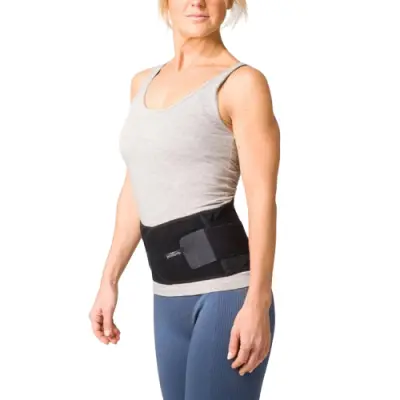 SWEDISH POSTURE Ländryggsbälte Stabilize L Svart