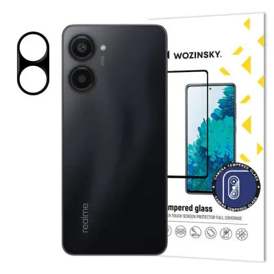 Wozinsky Realme 10 Pro Kameralinsskydd i Härdat Glas Full Glue