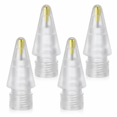 [4-Pack] Tech-Protect Stylus-Tips För Apple-Penna - Clear