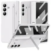 Galaxy Z Fold 7 Mobilskal Kickstand med Stylus och Härdat Glas