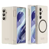 Mobilskal För Galaxy Z Fold 8 MagSafe med Stylus - Beige