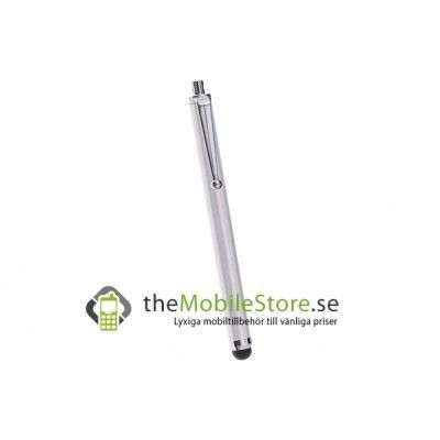 Soft Rubber Tip Stylus Penna (Silver)