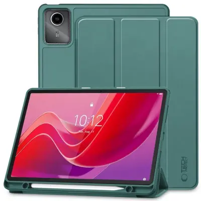 Tech-Protect Lenovo Tab M11/K11E Fodral med plats för pennna - Grön