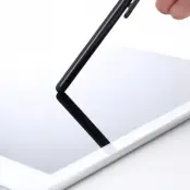 Universal Kapacitiv Stylus Penna för Pekskärmar - Svart