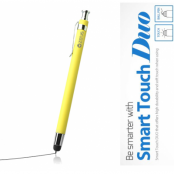 Zenus dual stylus penna till touch mobiler och surfplattor (Gul)