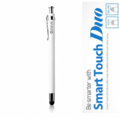 Zenus dual stylus penna till touch mobiler och surfplattor (Vit)