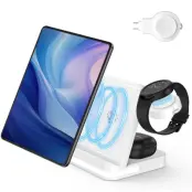 3in1 Trådlös Laddare Huawei Watch, Smartphones, Buds B26